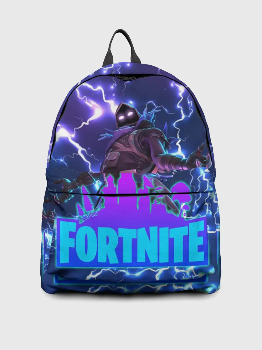 Рюкзак джинсовый / Фортнайт | Молнии