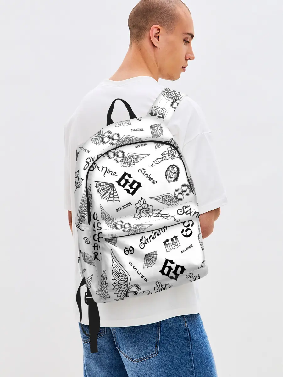 Рюкзак джинсовый / 6IX9INE