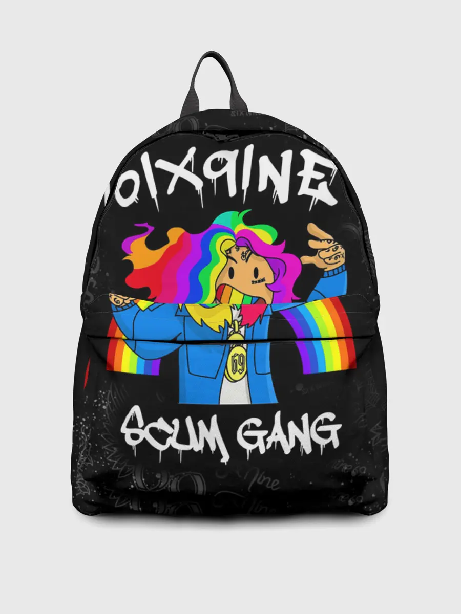 Рюкзак джинсовый / 6IX9INE