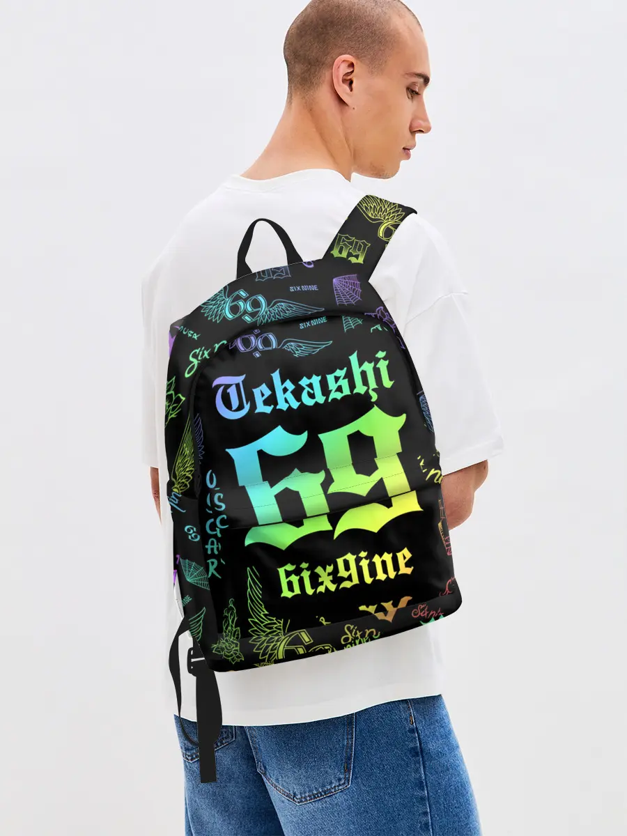 Рюкзак джинсовый / 6IX9INE