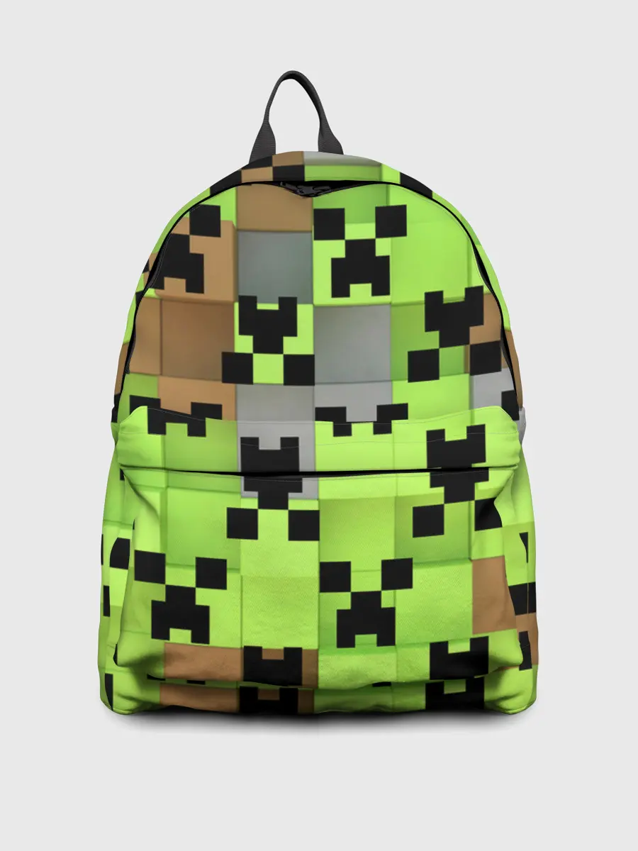 Рюкзак джинсовый / Minecraft.