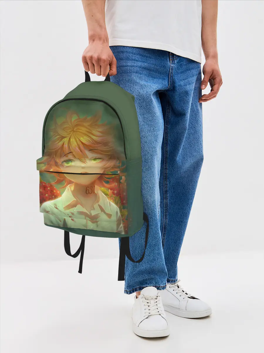 Рюкзак джинсовый / The Promised Neverland