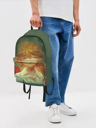 Рюкзак джинсовый / The Promised Neverland