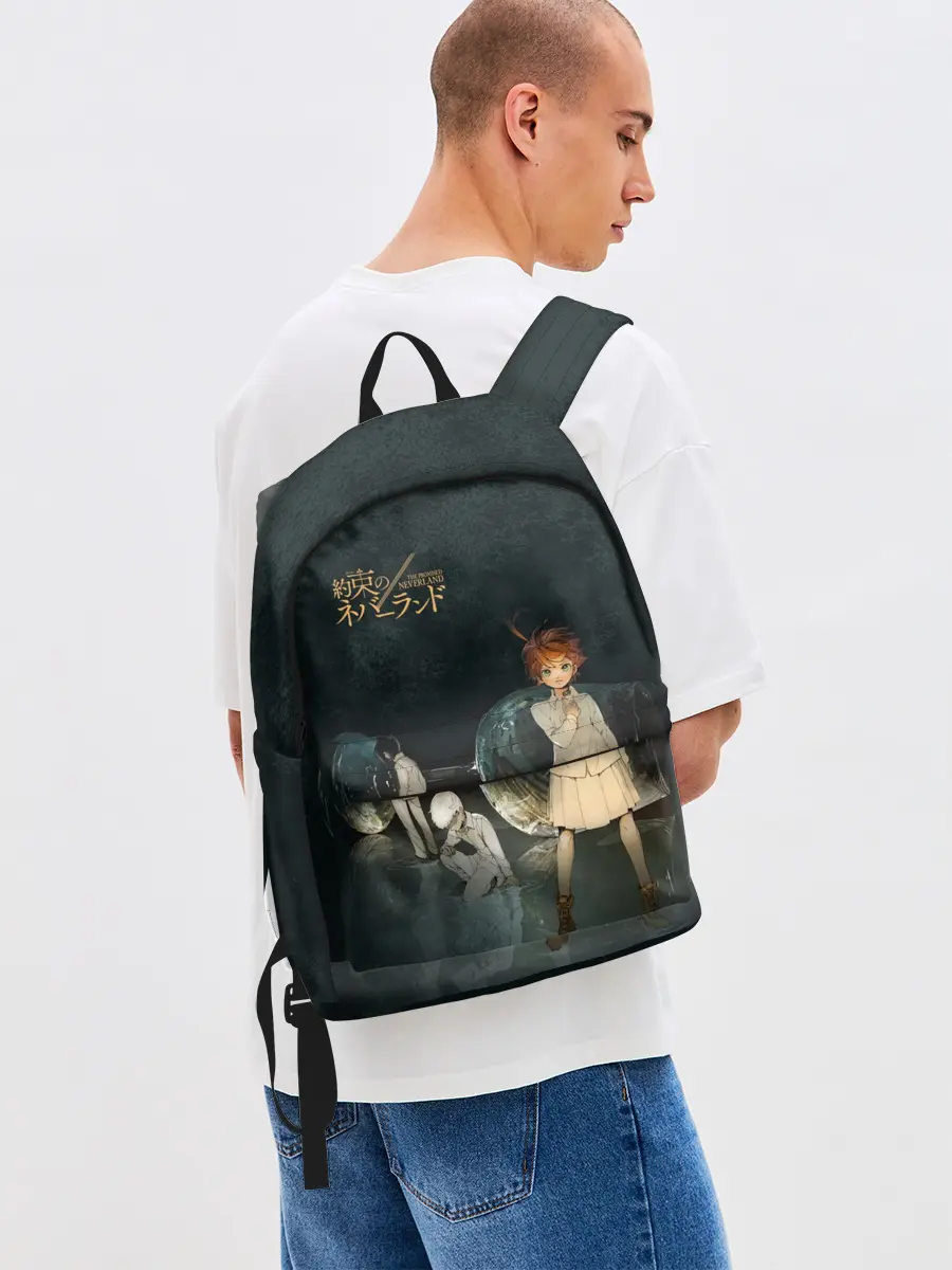 Рюкзак джинсовый / The Promised Neverland Logo