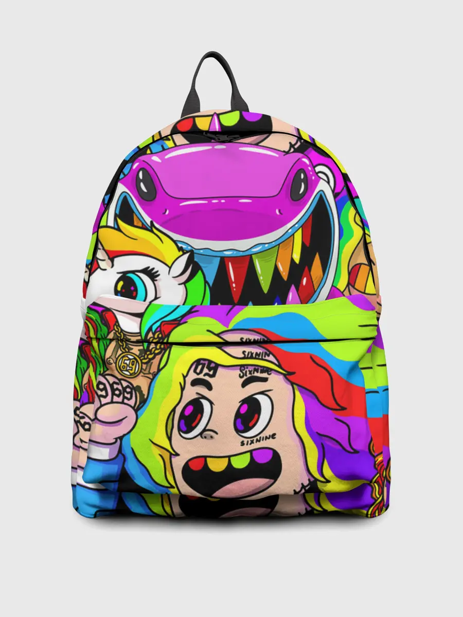 Рюкзак джинсовый / 6IX9INE