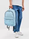 Рюкзак джинсовый / Очень светлые голубые облака