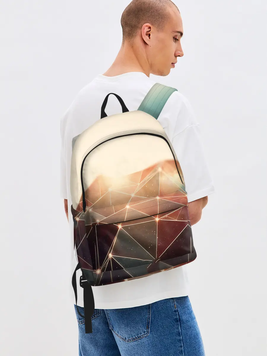 Рюкзак джинсовый / ABSTRACT DIGITAL