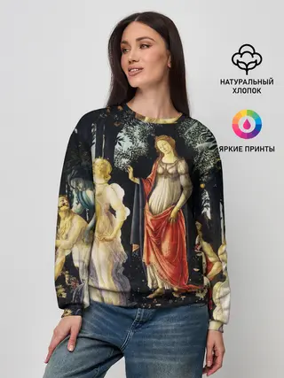 Женский свитшот / весна боттичелли