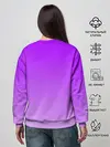Женский свитшот / Фиолетовый космос