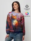 Женский свитшот / Рыжая лиса