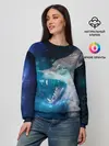 Женский свитшот / Волчара Юморит