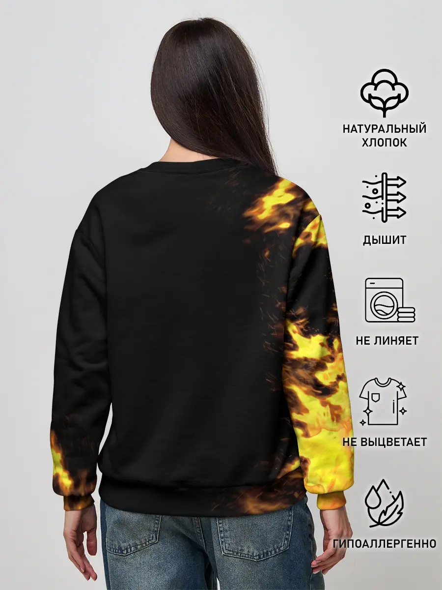 Женский свитшот / Обещанный неверленд Emma