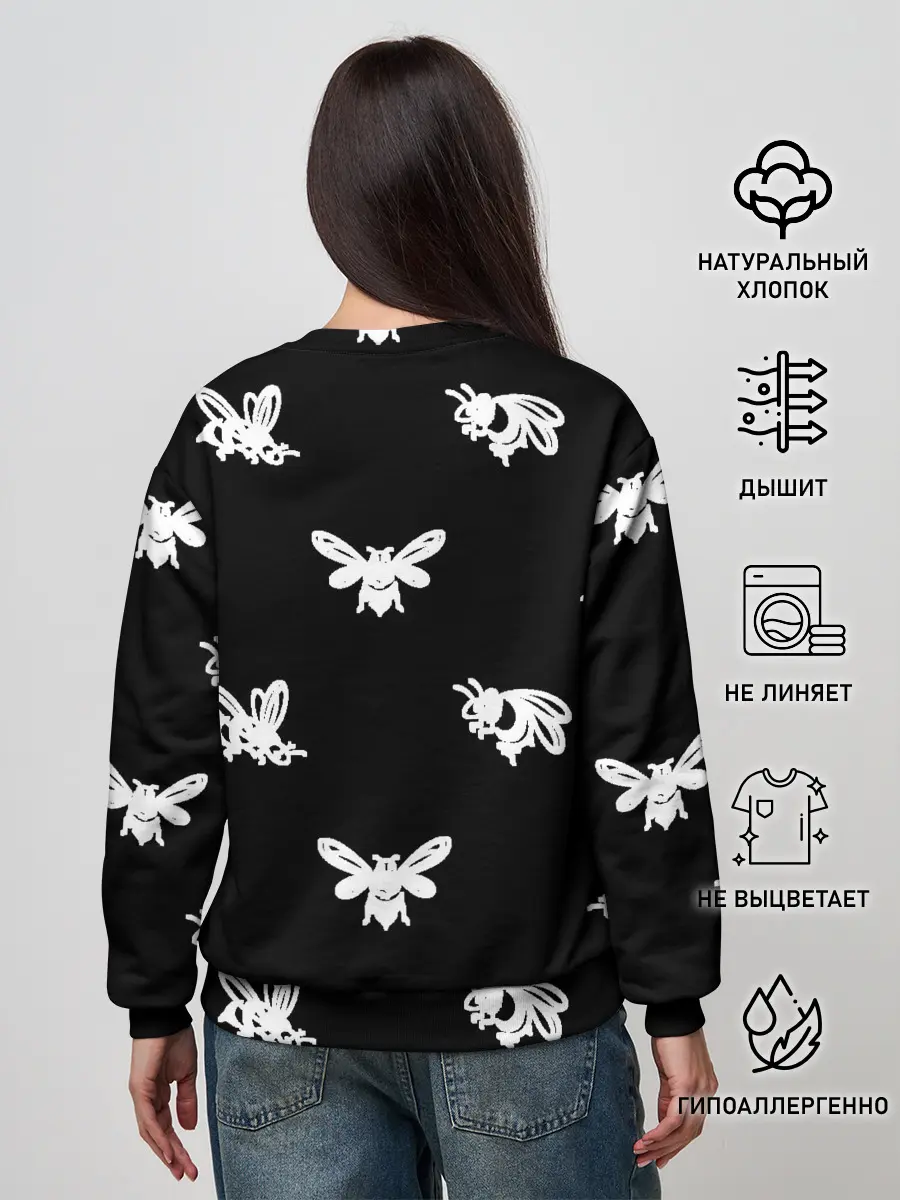 Женский свитшот / Пчёлки