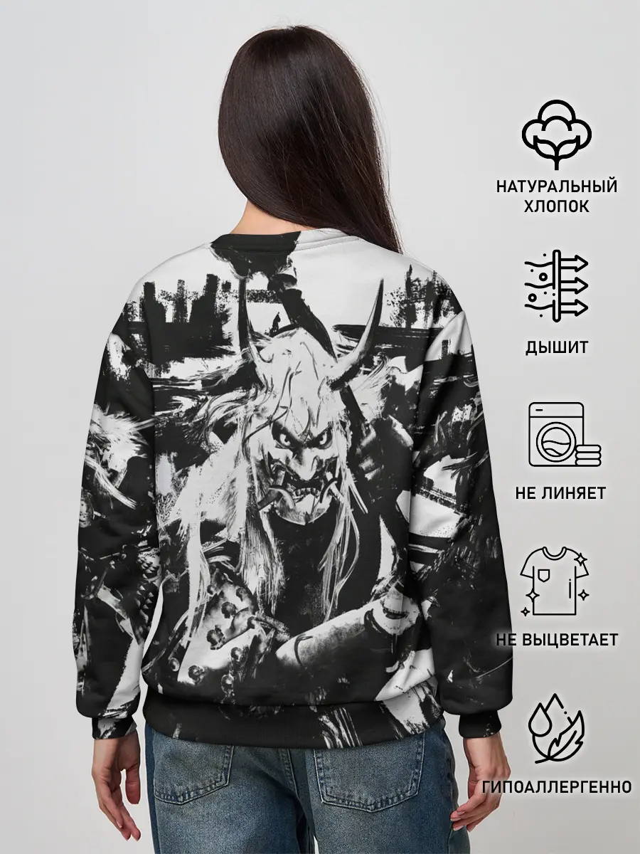 Женский свитшот / Samurai | Ghost of Tsushima