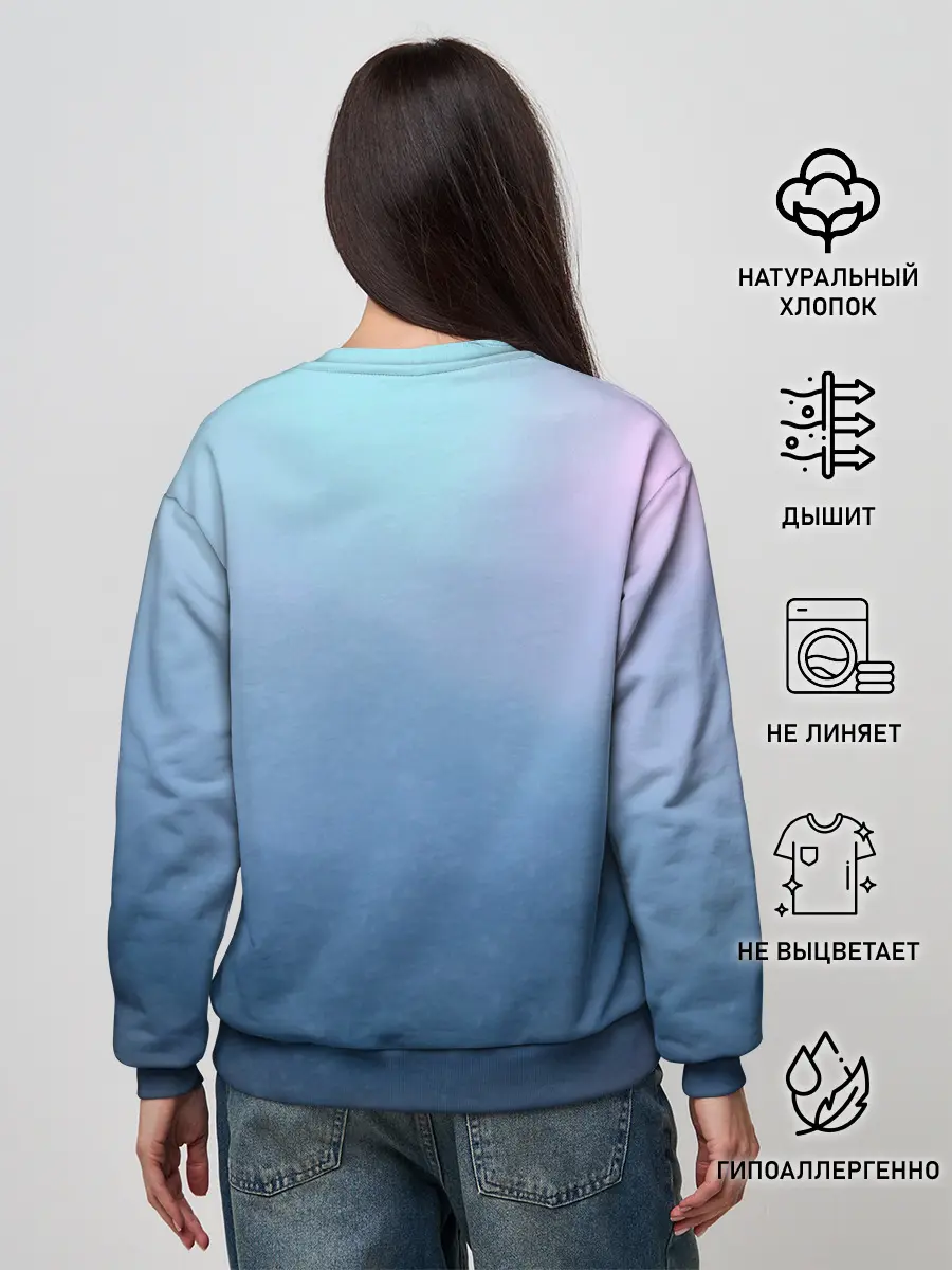 Женский свитшот / Рыбка