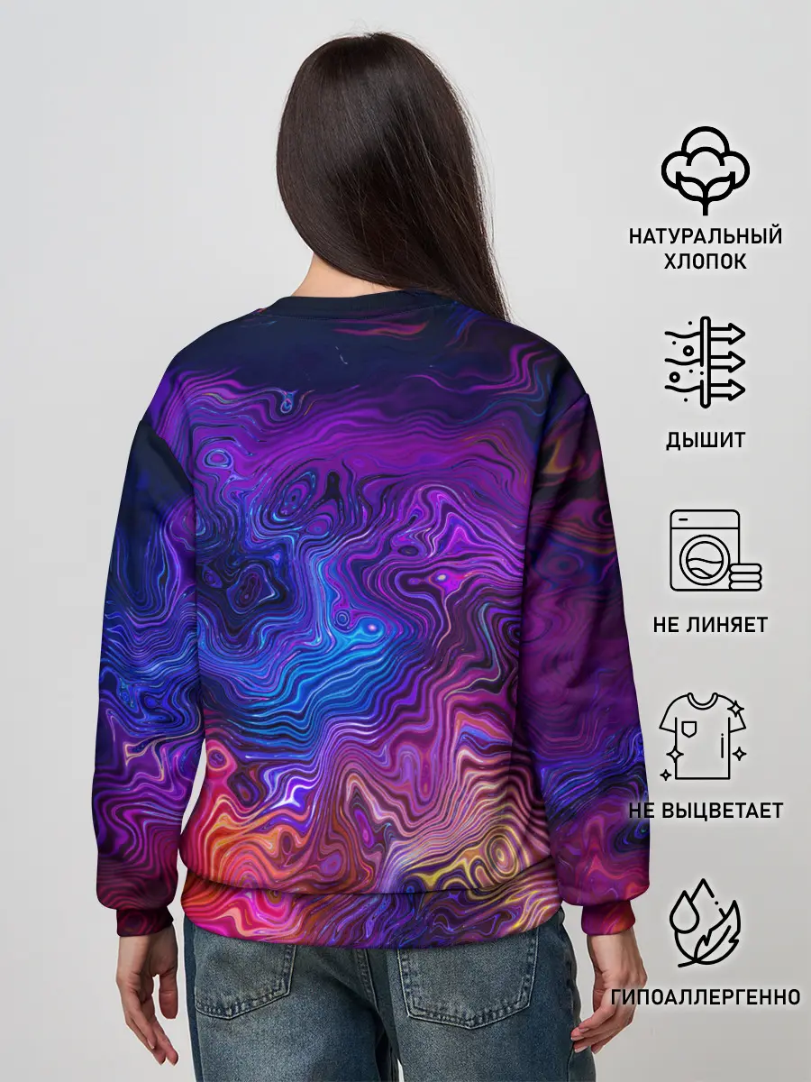 Женский свитшот / НЕОНОВЫЕ РАЗВОДЫ