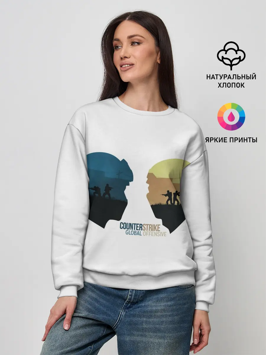 Женский свитшот / Counter strike