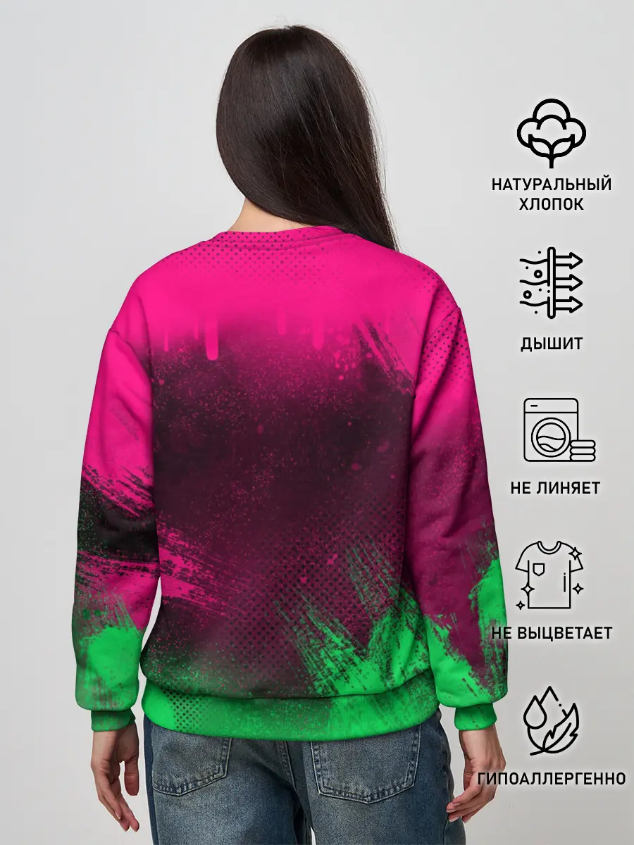 Женский свитшот / CS GO | NEON REVOLUTION v2