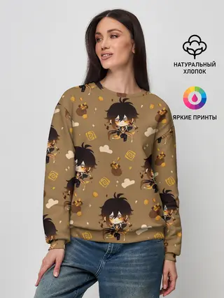 Женский свитшот / Чиби Чжун Ли