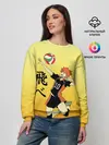 Женский свитшот / Fly High Haikyuu!!