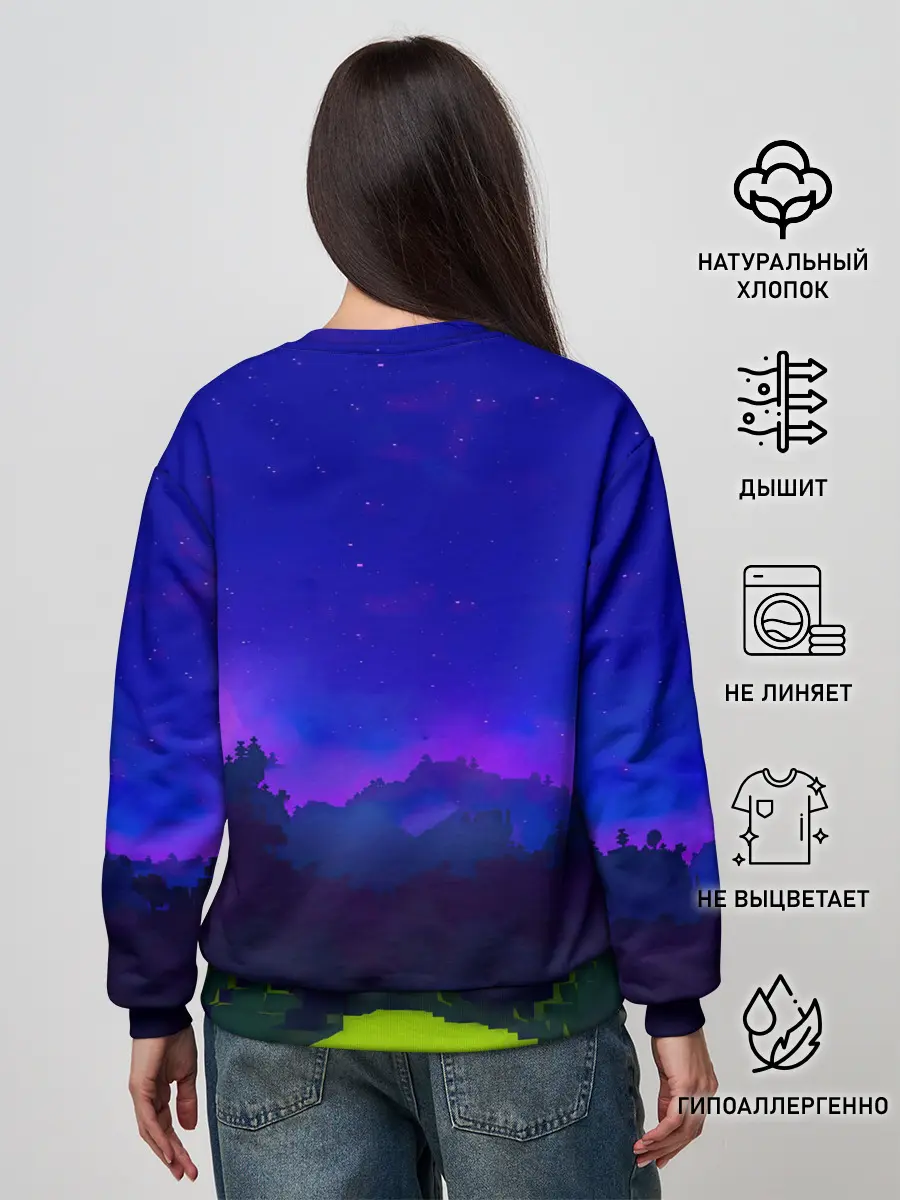 Женский свитшот / Minecraft