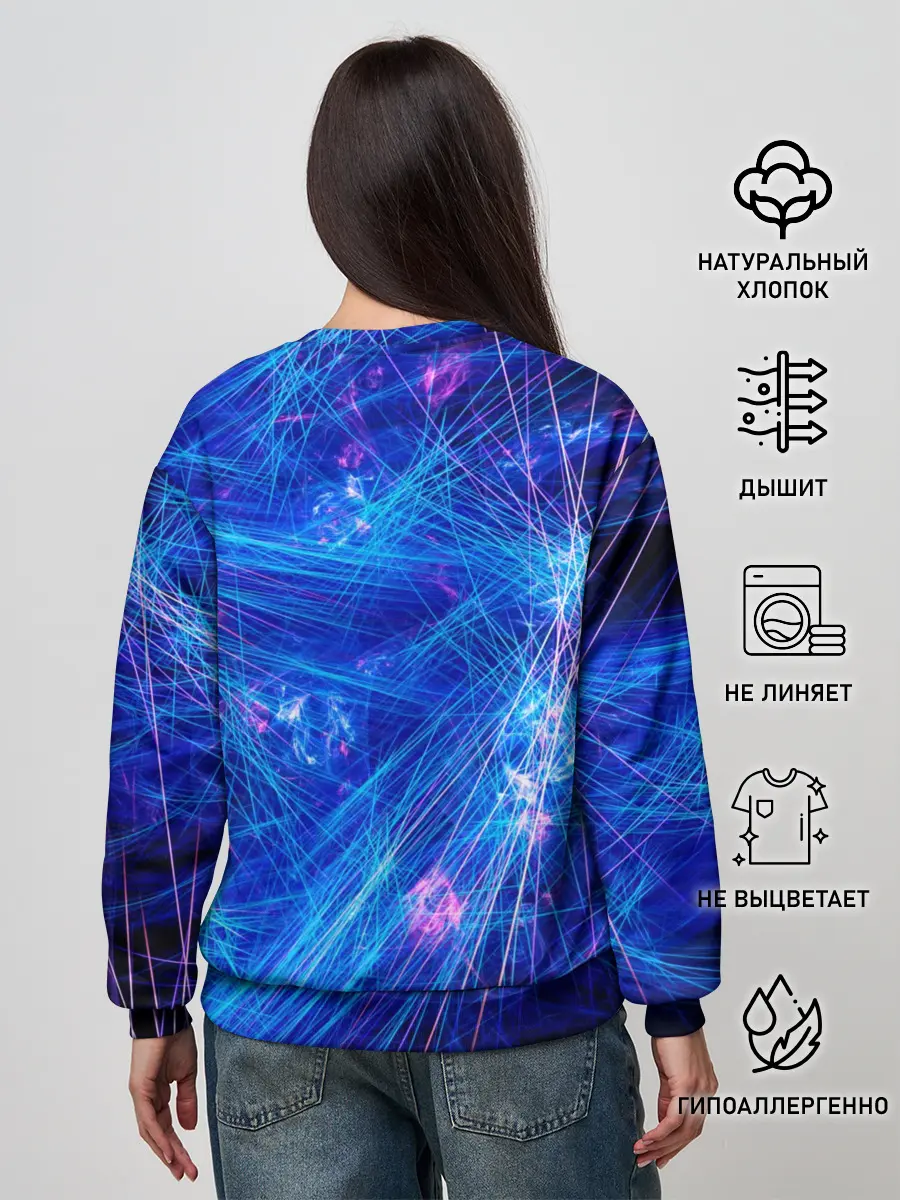 Женский свитшот / Danganronpa neon