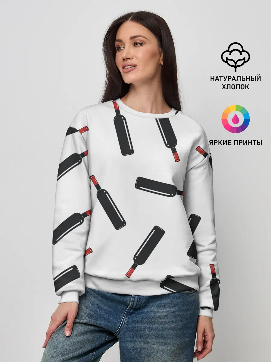 Женский свитшот / винишко