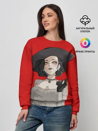 Женский свитшот / Residen Evil Вампирша village