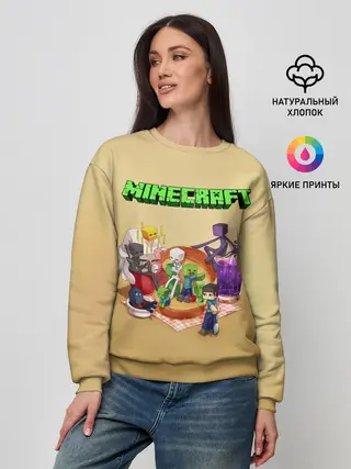 Женский свитшот / Minecraft