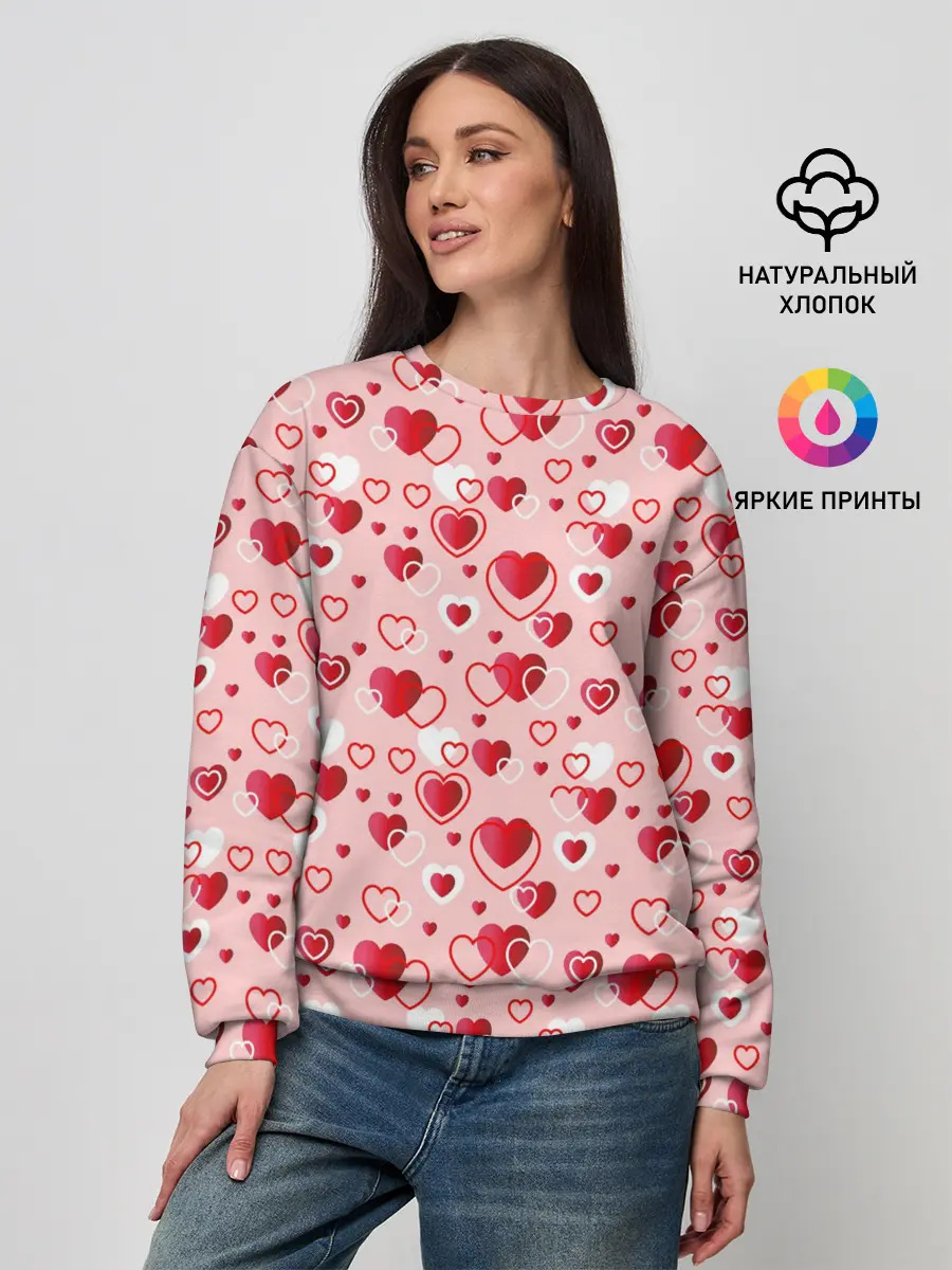 Женский свитшот / Любовь