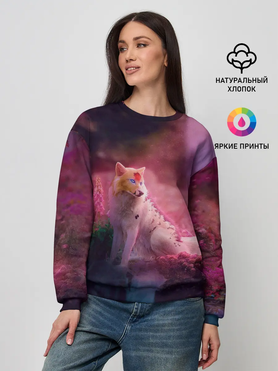 Женский свитшот / Лисичка