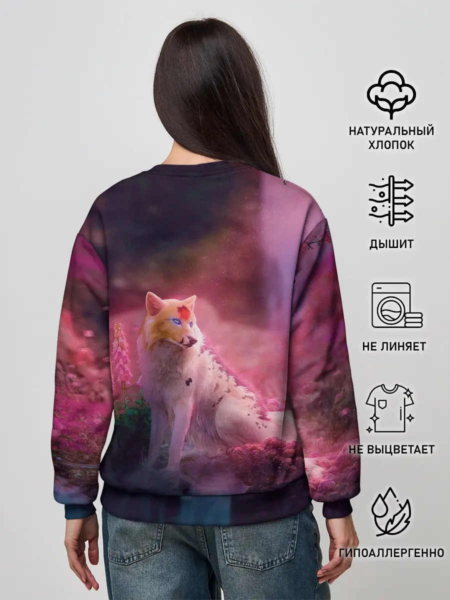 Женский свитшот / Лисичка