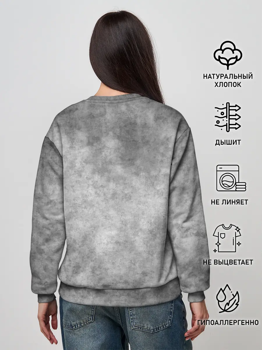 Женский свитшот / Енот