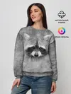 Женский свитшот / Енот
