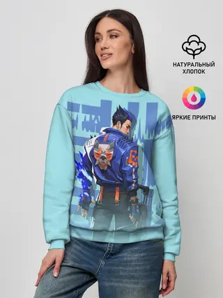 Женский свитшот / ВАЛОРАНТ