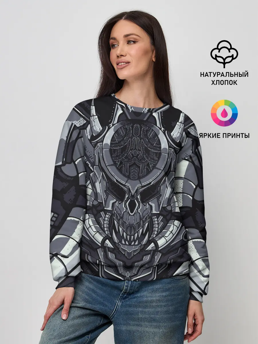 Женский свитшот / Механический робот