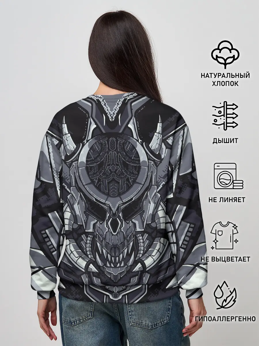 Женский свитшот / Механический робот