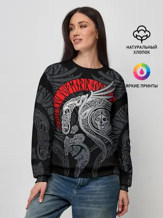 Женский свитшот / Демон