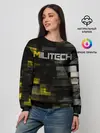 Женский свитшот / MILITECH камуфляж Cyberpunk 2077