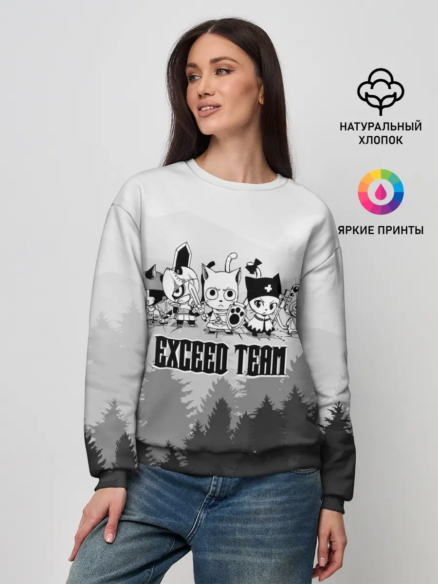 Женский свитшот / Exceed Team