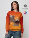 Женский свитшот / Cat Pop