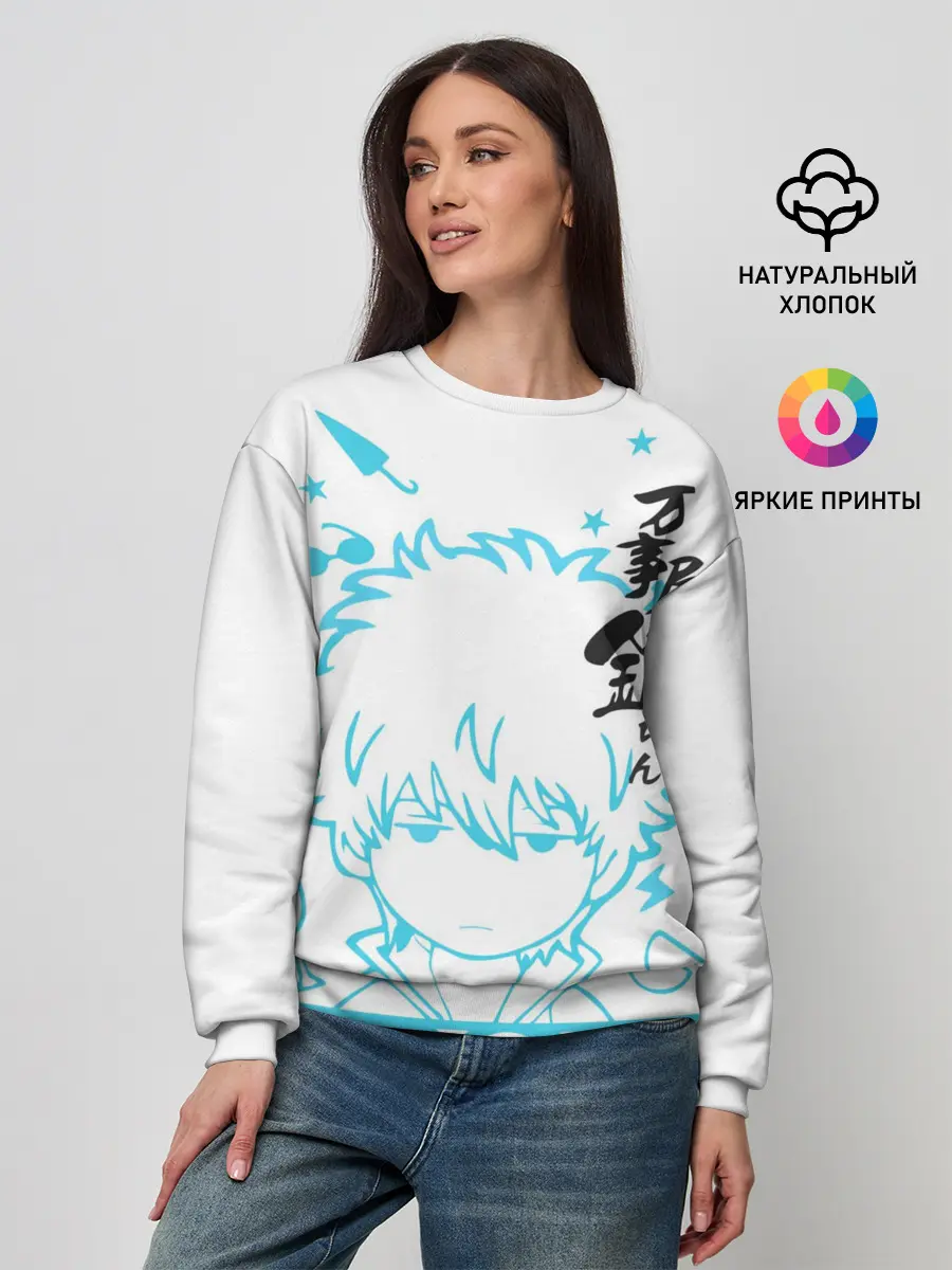 Женский свитшот / Самурай Гинтоки