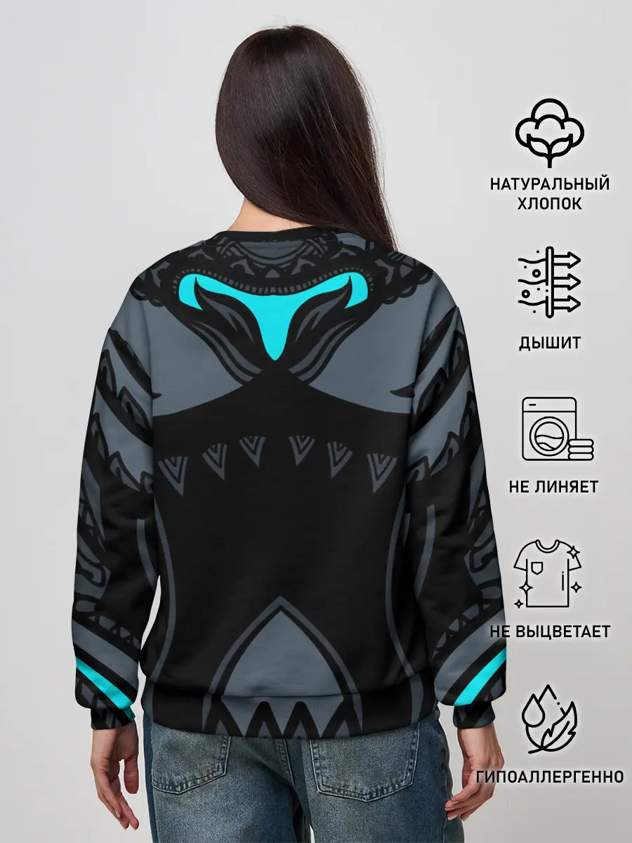 Женский свитшот / Рисунок тигр