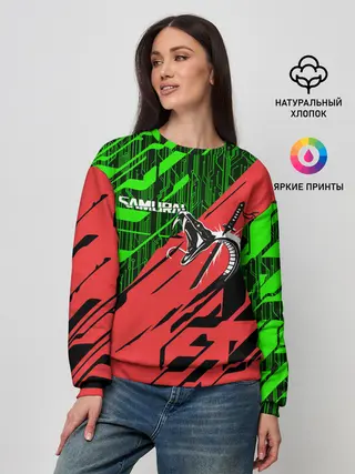 Женский свитшот / CYBERPUNK 2077