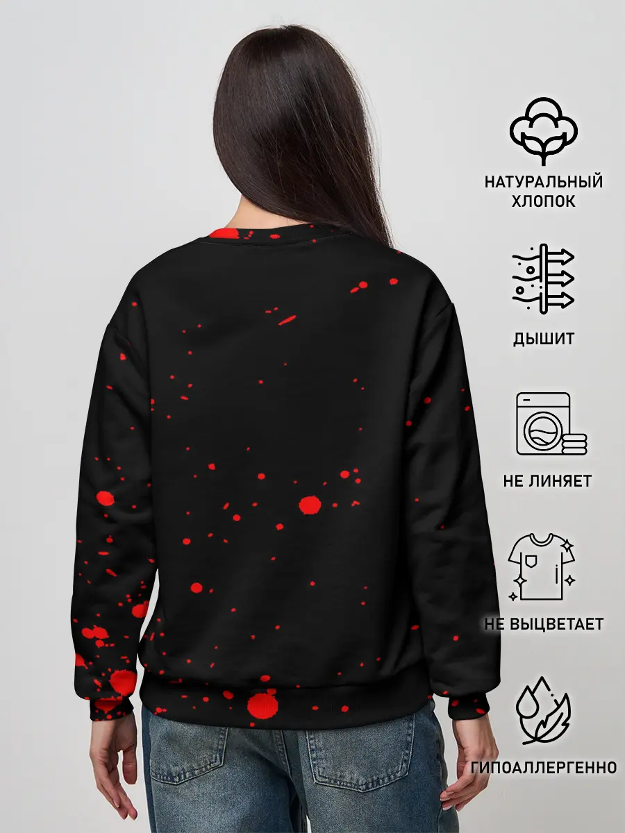 Женский свитшот / WAKE THE F*** UP SAMURAI