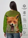 Женский свитшот / Лисица