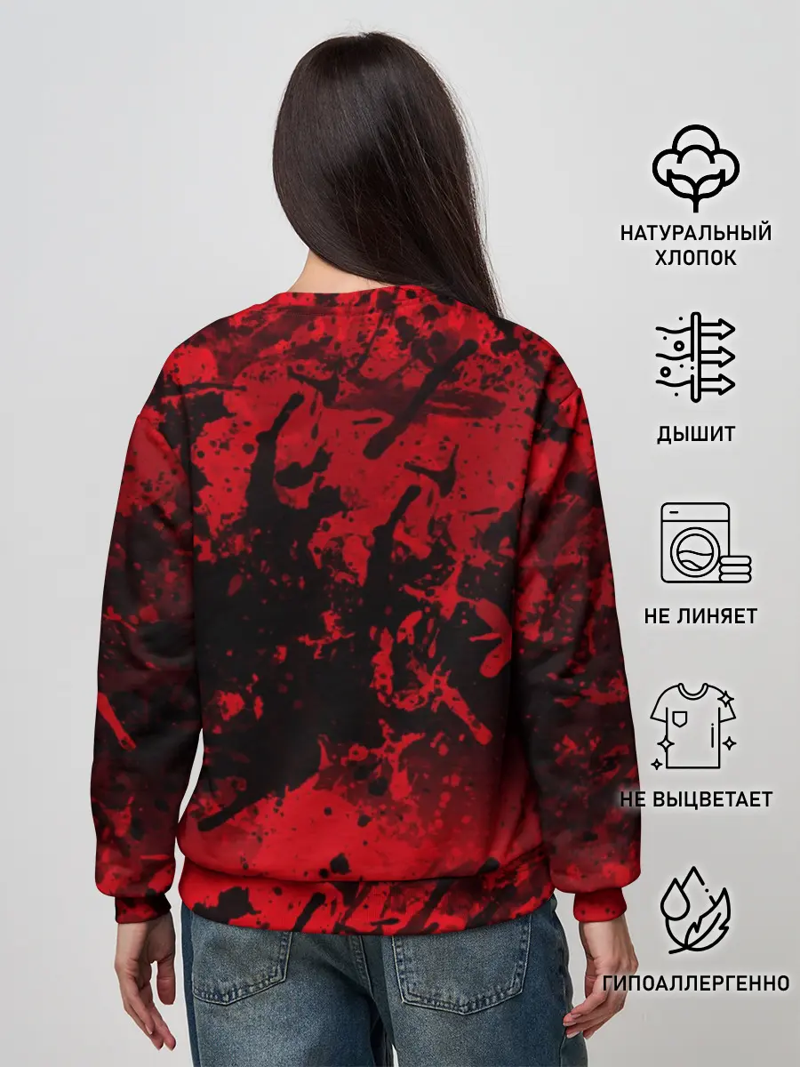 Женский свитшот / Клинок рассекающий демонов