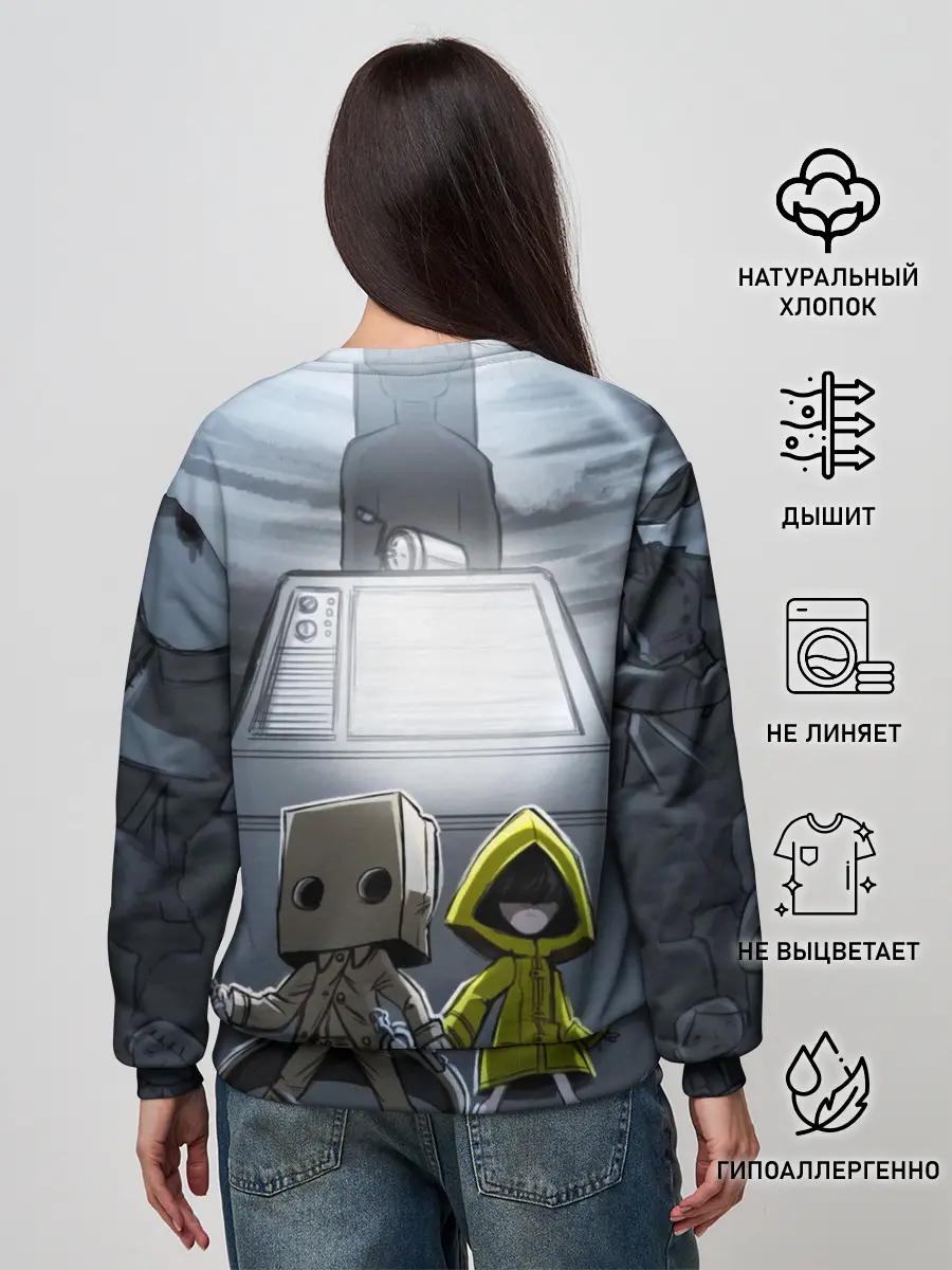 Женский свитшот / LITTLE NIGHTMARES 2