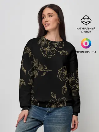 Женский свитшот / Весенняя ночь