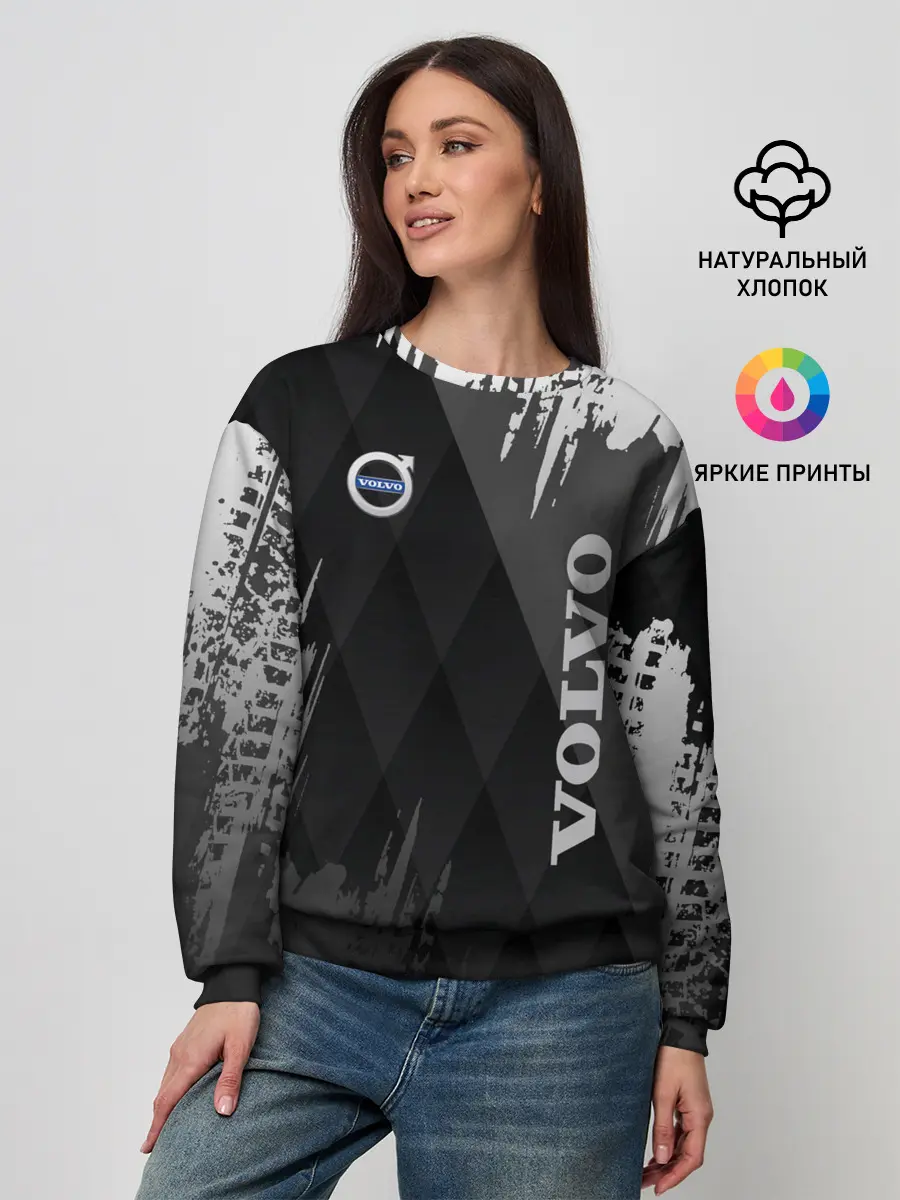 Женский свитшот / Volvo